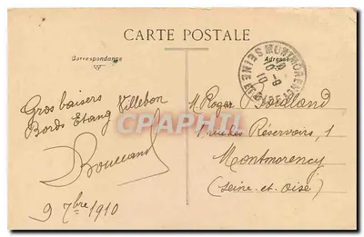 Floresta de Meudon — Lago de Villebon — P. Marmuse — Verso