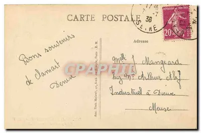 Las Meudon-Clamart — Jezioro Trivaux — E.M. n°3759 — Rewers