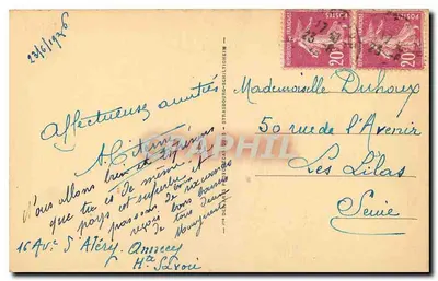 Jezioro Annecy — Talloire i kaplica Toron — LL 151 — Rewers