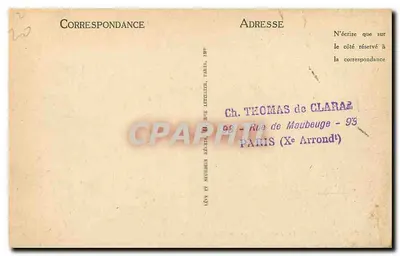 Ajaccio — A Parata e as Ilhas Sanguinárias — LL — Verso