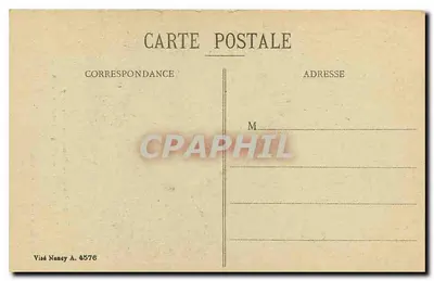 Igreja de Thil — Ruínas após a guerra 1914-1917 — Coleção G. Dubois, Reims — Verso