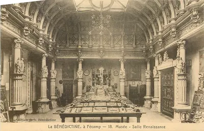 Sala Renascentista — Museu — La BÉNÉDICTINE, em Fécamp — 18