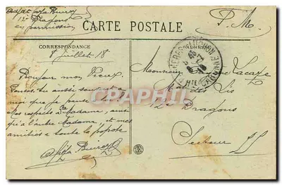 Luchon — Katedra i Aleja Carnot — BR - 1311 — Rewers