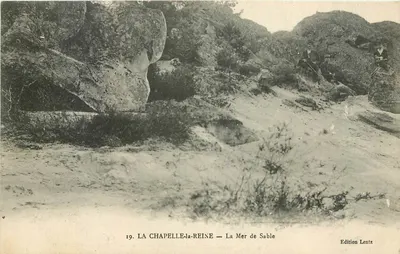 LA CHAPELLE-la-REINE — A Mar de Areia — Edição Lentz