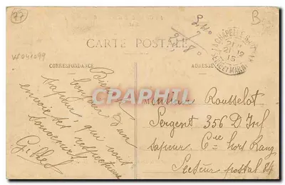 La Chapelle-Gauthier (S.-et-M.) — O Chalet e a Estrada dos Lagos — editor Geston Perrot — Verso