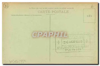 Castelo-Landon - Saint-André - Antigo Mosteiro — Editor Léon Vajjhat, n° 5 — Verso