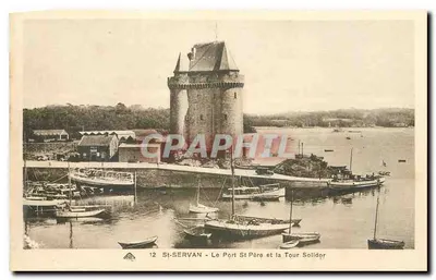 St-Servan - O Porto St-Père e a Torre Solidor