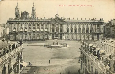 NANCY — Hotel de Ville (XVIII wiek) — Drukarnie Beunies, Nancy