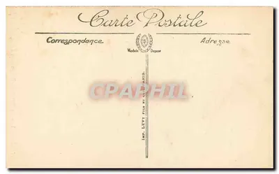 Le Puy — A Porta Saint-Georges — Imp. Levy Fils et Cie, Paris — Verso