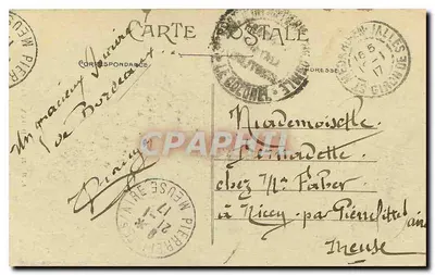 Bordeaux — La Grosse Cloche — A.H. 21 — Verso