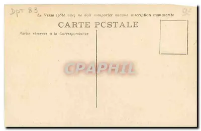 Toulon — Pomnik Federacji — Wydawca nieznany, n° 13 — Rewers