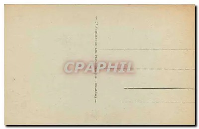 Strasbourg - Mosty na Rzecze Renie - Widok ku Kehl — Graphphil, n° 163 — Rewers