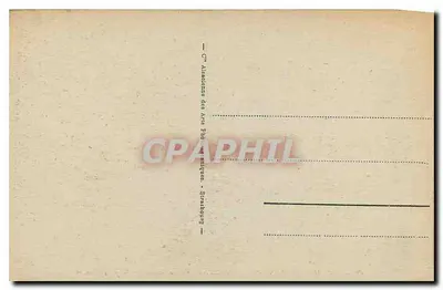 Strasbourg — Uniwersytet widziany z Placu Republiki — C° Alsacienne des Arts Photographiques, n° 193 — Rewers
