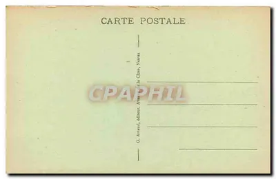 Quiberon - Os Corredores de Port-Pigeon — G. Artaud, Nantes — Verso