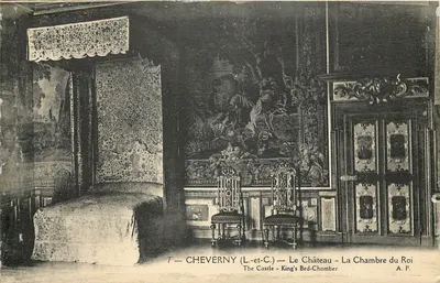 Cheverny (Loir-et-Cher) — O Castelo — A Sala do Rei — A.P.