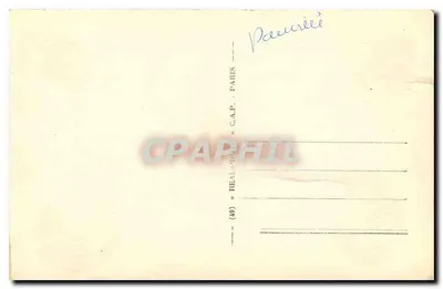 Deauville - A Praia Florida - O Casino e os Tênis — editor A.A.S. n°131 — Verso