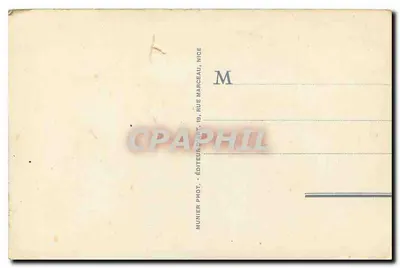 Monte-Carlo — De Tuinen van het Casino — Munier, Nijmegen — Achterkant