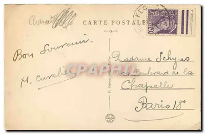 Ruffec — Capela do antigo Castelo (século XVI) — E. Dubois, editor Ruffec, n°143 — Verso