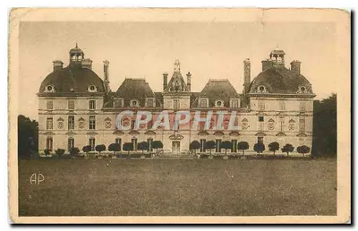 Bilhete postal antigo Cheverny o Castelo