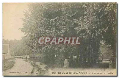 Dammartin-en-Goele — Avenida da Corbie — editor G. L. edit-photo, n° 636