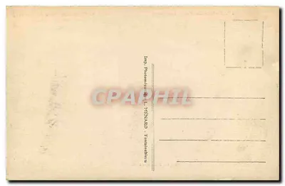 Palace of Fontainebleau — The Terrace of the Carp Pond and the Fountain Courtyard — Antique Collection L.M. — Back
