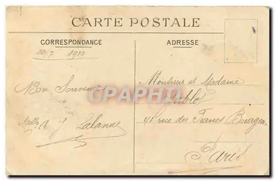 Saint-Prix — Promenade de la Terrasse — Editor anônimo, n° 3 — Verso