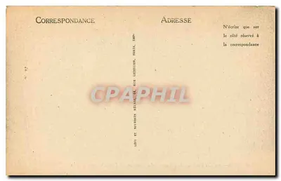Ruínas de CHAMPLIEU (Oise) — O Teatro — n° 81 — Verso