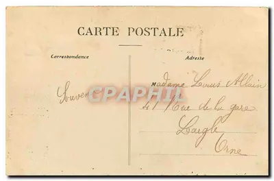 Reims — Rue de Vesle, o Teatro e a Catedral — editor desconhecido, n° 169 — Verso