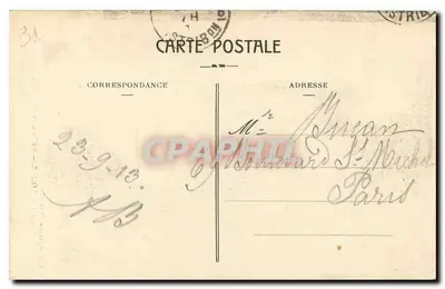 Sala dos Ilustres — Toulouse — Edição Jeanne d'Arc, n°60 — Verso