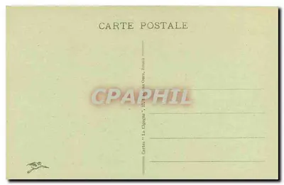 Rouen - Stara dom, Rue St Romain, Cour d'Albane — Karty La Cigogne, Rouen — Rewers