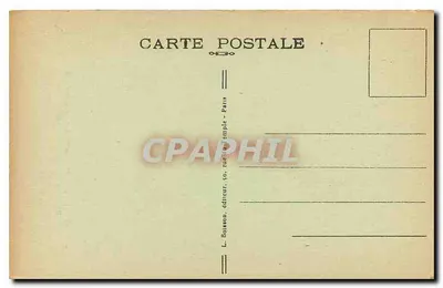Paris (IVe) - Velhos Hotéis - Hotel dito d'Albret, Rue des Francs-Bourgeois — Verso