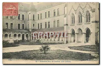 Instituição Livre de Cambreé (Os Claustros) — editor Coleção G. Goujard, Poitiers — n° 34