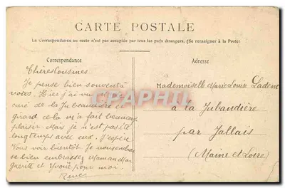 Instituição Livre de Cambreé (Os Claustros) — editor Coleção G. Goujard, Poitiers — n° 34 — Verso