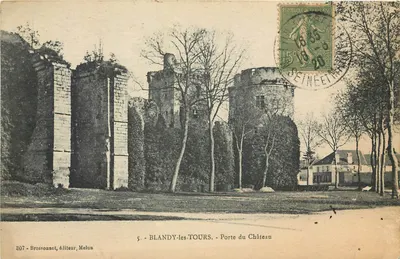 Blandy-les-Tours — Porte du Château — Brossonnot, editor, Melun, n° 307