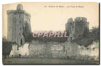 Ao redor de Melun — As Torres de Blandy — 130