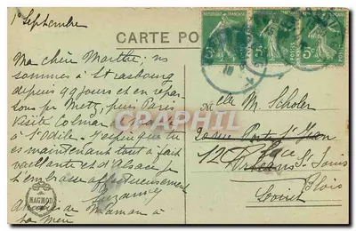 Strasburg - La Petite France — wydawca nieznany, nr 49 — Rewers