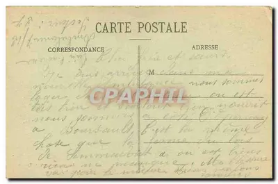 La Champagne — Boursault, Zamek — J. Bracquemart, wyd., Épernay — Rewers