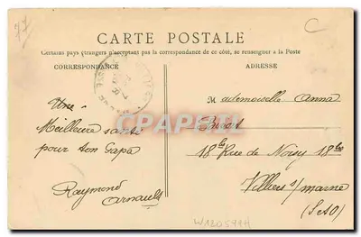 Environs de Lagny (S.-et-M.) — La Marne à Chalifert — Editor não visível — Verso