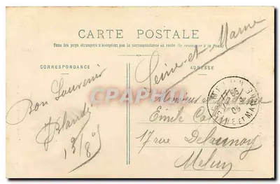 Avallon - Vallée du Cousin — Un coin du Cousin sur la Route de Pontaubert — Éditeur Pierre Editeurs Avallon, n°48 — Rewers