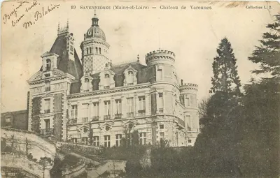 Savennières (Maine-et-Loire) — Château de Varennes — Collection L. B.