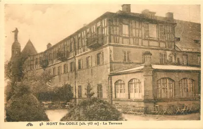 Mont Ste-Odile [alt. 763 m] - La Terrasse — wydawca: La Licorne de l'Art Photographique, Strasbourg