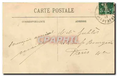 Blarritz — Il Rocher de Basta — LL. — N° 181 — Verso