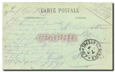Gérardmer — Widok doliny jezior z Hohnneck — LL. n°159 — Rewers