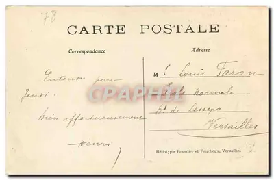 Villennes — Brzegi Seiny przy Nourrée — Mme Mirgon wyd. w Villennes — Rewers