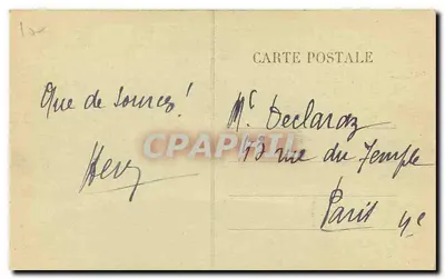 Vichy — Kasyno — Wydawca anonimowy, nr 53 — Rewers