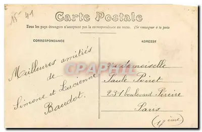 Vendôme — Kaplica Liceum — Bazag Vendôme — Rewers
