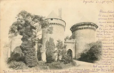 Castelo de Lussay — vista das torres — LT Plati, n°42