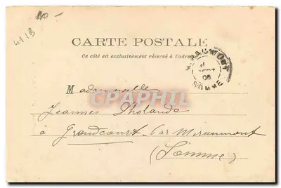 Vendôme — Abside da Trindade — Imp. Laussadat, Châteaudun — Verso