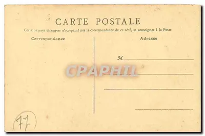 Fontainebleau (S.-et-M.) - Galería Henri II — B. F., París — Reverso