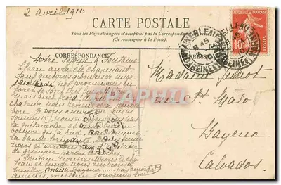 Fontainebleau — Het Bos — De Casquette du Jockey — LL. — N° 335 — Achterkant